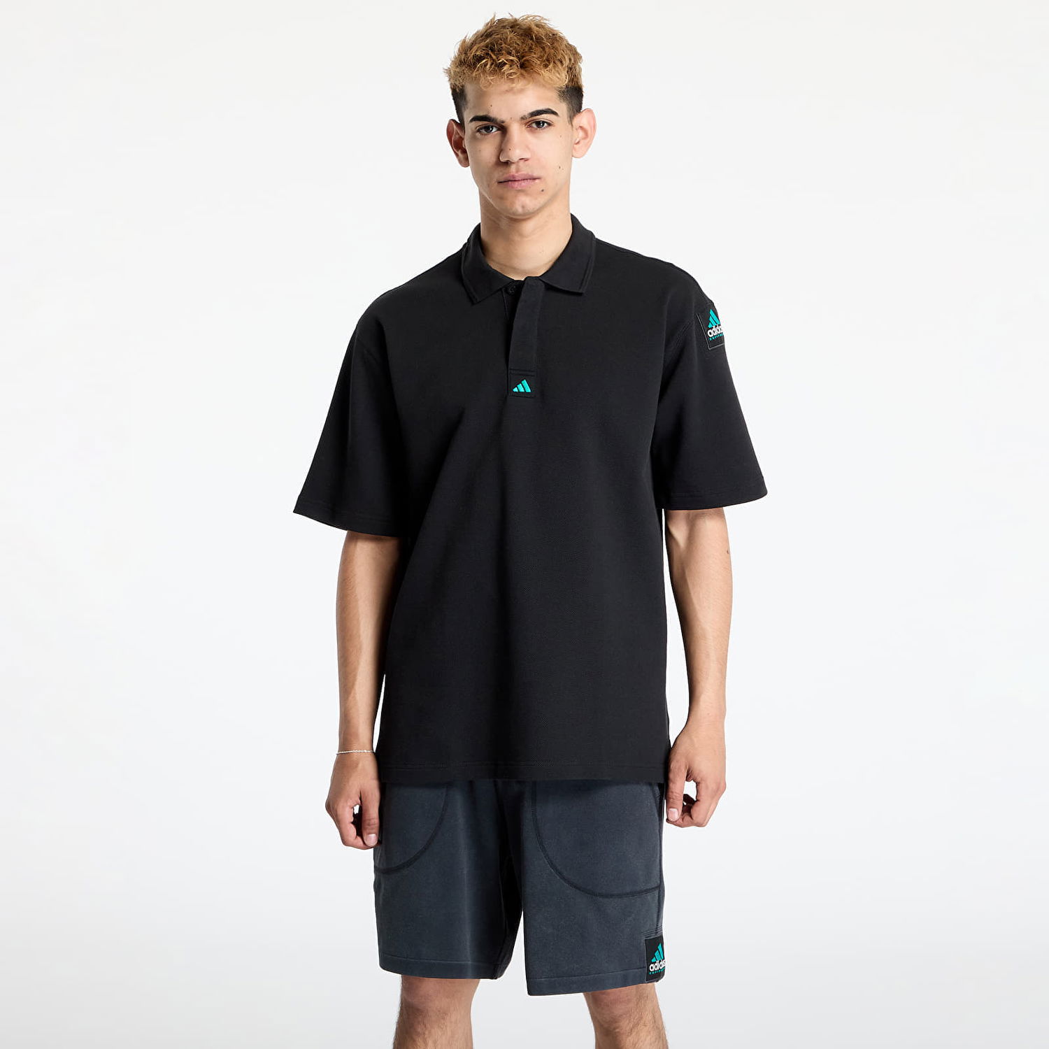 Поло тениска adidas Performance Equipment Polo Shirt Черно | JC8231, 0