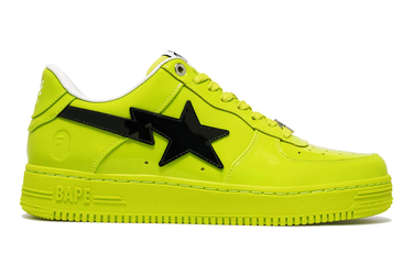 Кецове и обувки BAPE Bape Sta #2 Yellow/Black Зелено | 0ZXSHM191302M-YEL, 0