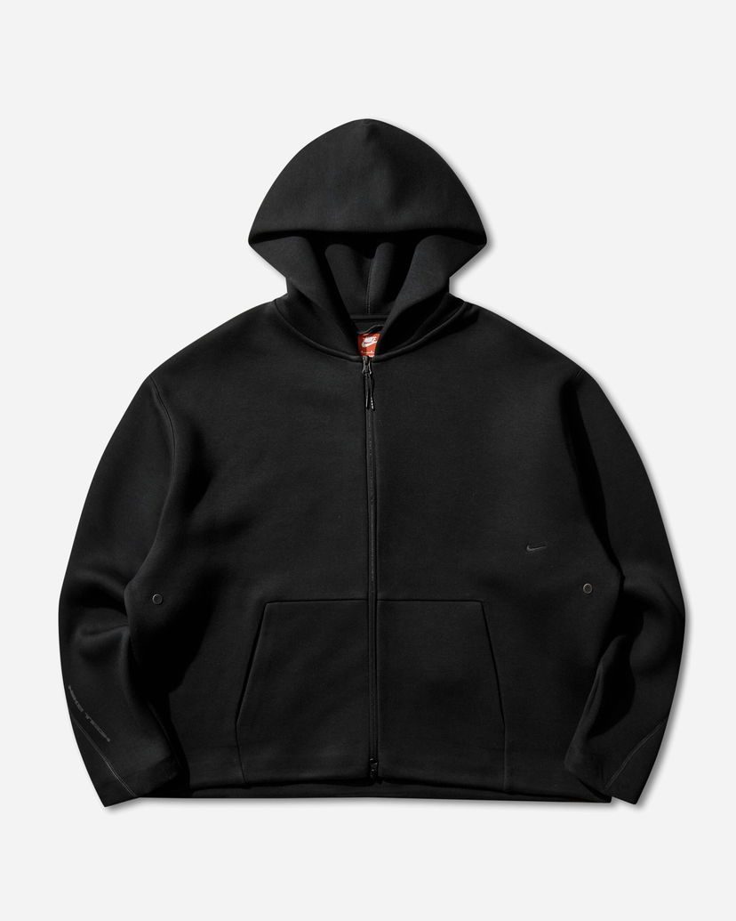 Суитчър Nike Tech Loose-Fit Full-Zip Hoodie Черно | IF1319-010