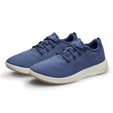 Кецове и обувки Allbirds Wool Runner Mizzles Тъмно синьо | A10114W, 4