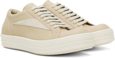 Кецове и обувки Rick Owens Rick Owens Hollywood Vintage Sneaks Бежово | RR01E5897 LCHLVS, 3