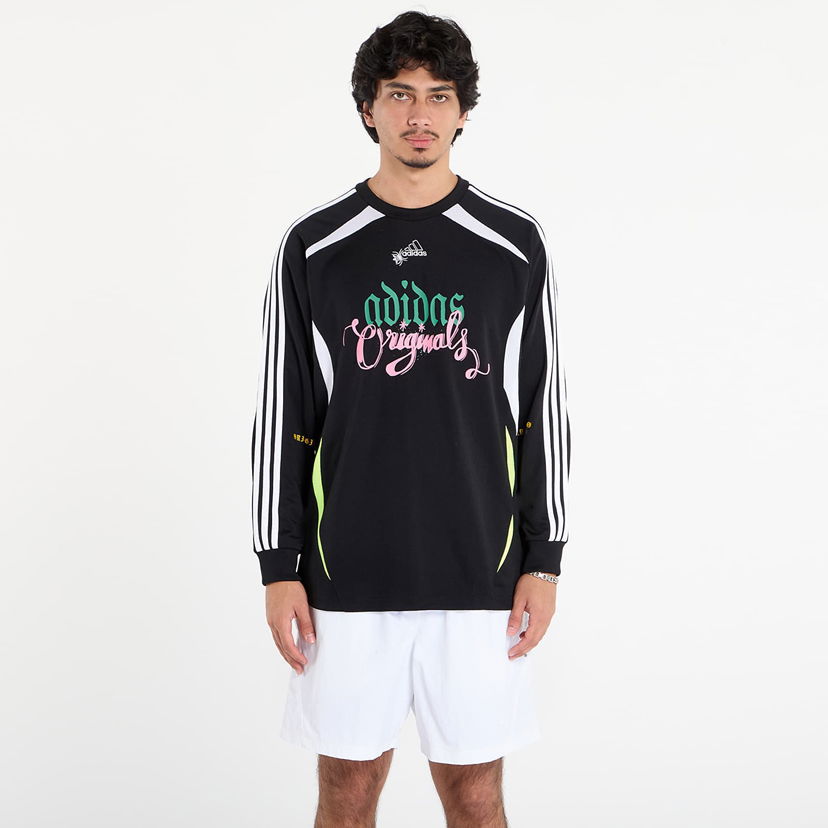 Тениска adidas Originals Spiders Goalkeeper Loose Long-Sleeve Top Черно | JW0201