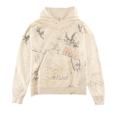 Суитчър Saint Michael Graffiti Hoodie Бежово | SM A21 0000 056, 0