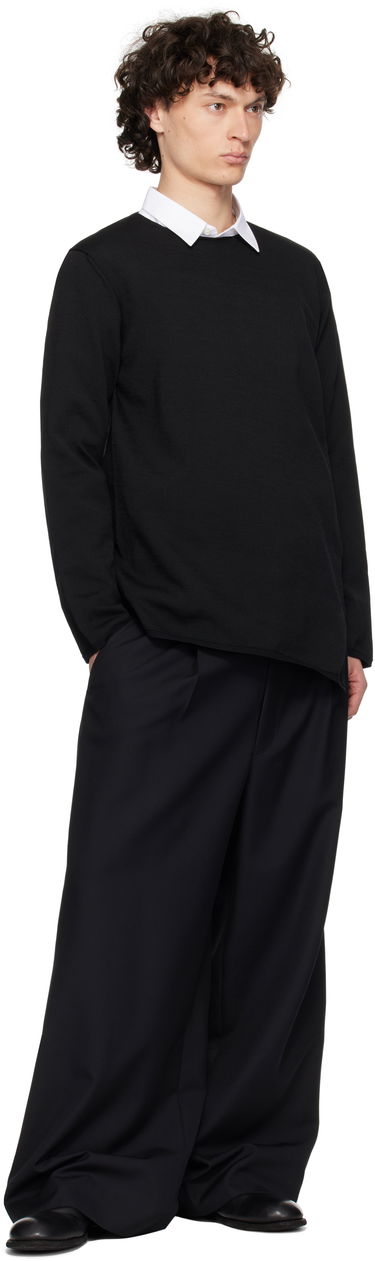 Пуловер Comme des Garçons Comme des Garçons Homme Plus Asymmetrical Sweatshirt Черно | PO-N007-S25, 3