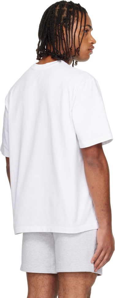 Тениска Casablanca Casablanca Dragonfly Floral Oversized Short Sleeve T-shirt Бяло | M-AW25-JTS-044-08, 2