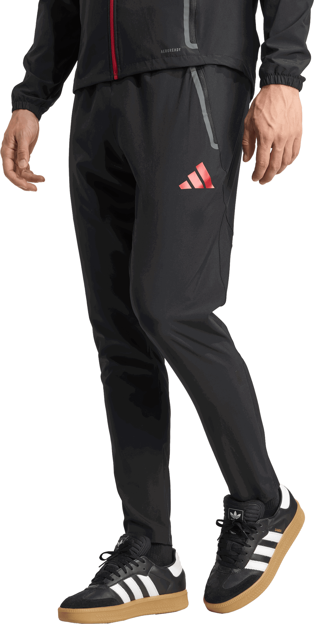 Спортни панталони adidas Originals Liverpool FC Tiro25 Competition Vis Tech Track Pants Черно | jz5557, 0