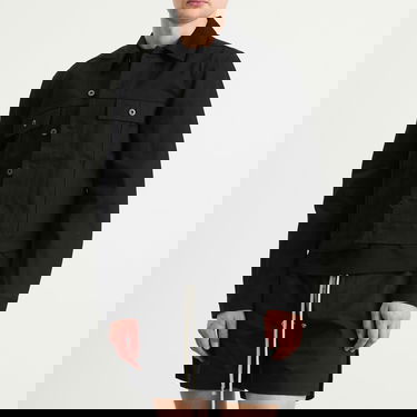 Яке Rick Owens DRKSHDW Denim Trucker Jacket Черно | DL02E2788-HBLKJ-P-09, 2
