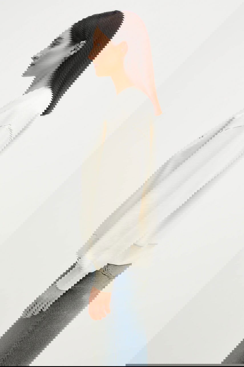 Суитчър Carhartt WIP Casey Sweatshirt with Logo Бяло | I032643.0UOXX, 1