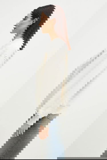 Суитчър Carhartt WIP Casey Sweatshirt with Logo Бяло | I032643.0UOXX, 1