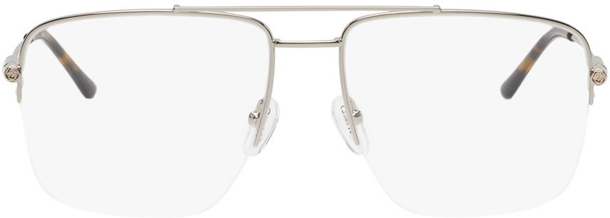 Слънчеви очила Gucci Aviator Glasses Сиво | GG1415O, 0
