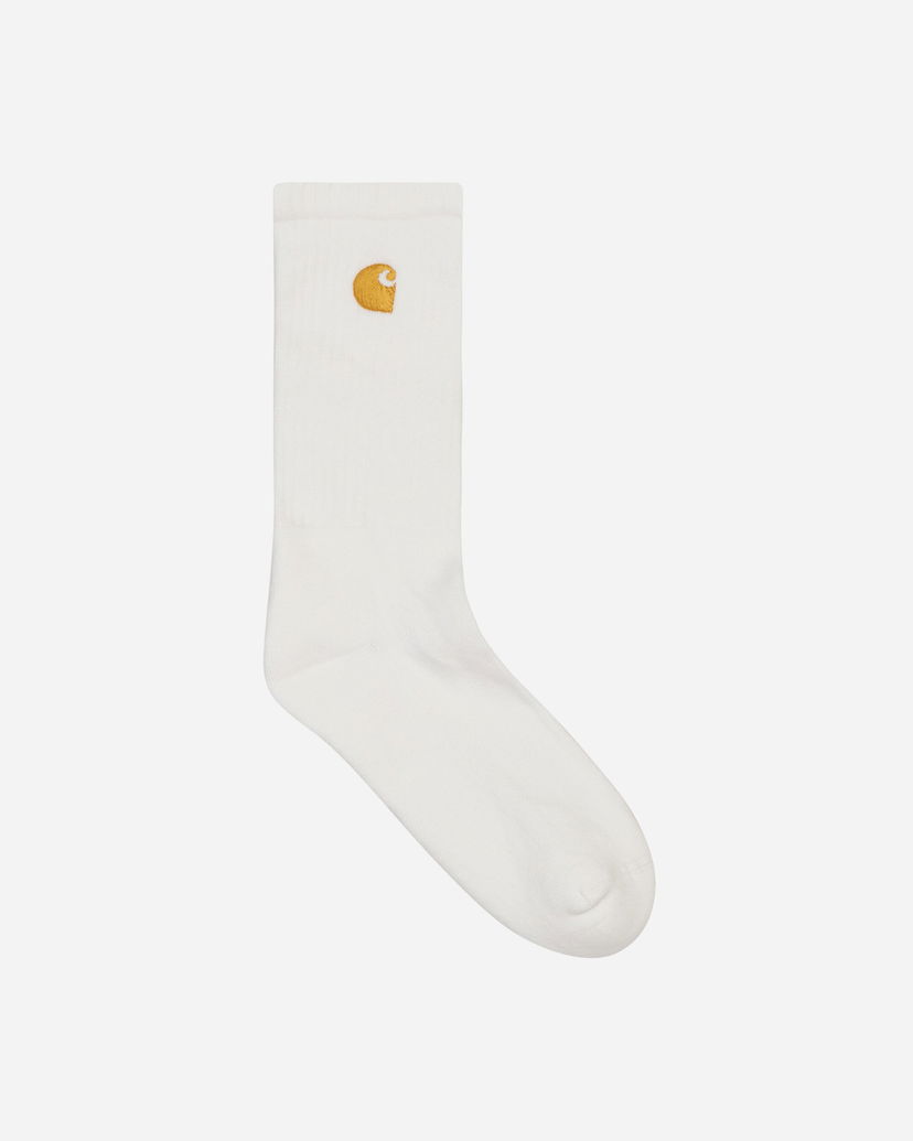 Чорапи Carhartt WIP Chase Socks White Черно | I029421_00R_XX