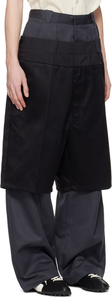 Панталони Maison Margiela Maison Margiela Layered Trousers Черно | S51KA0604 MTN067, 1