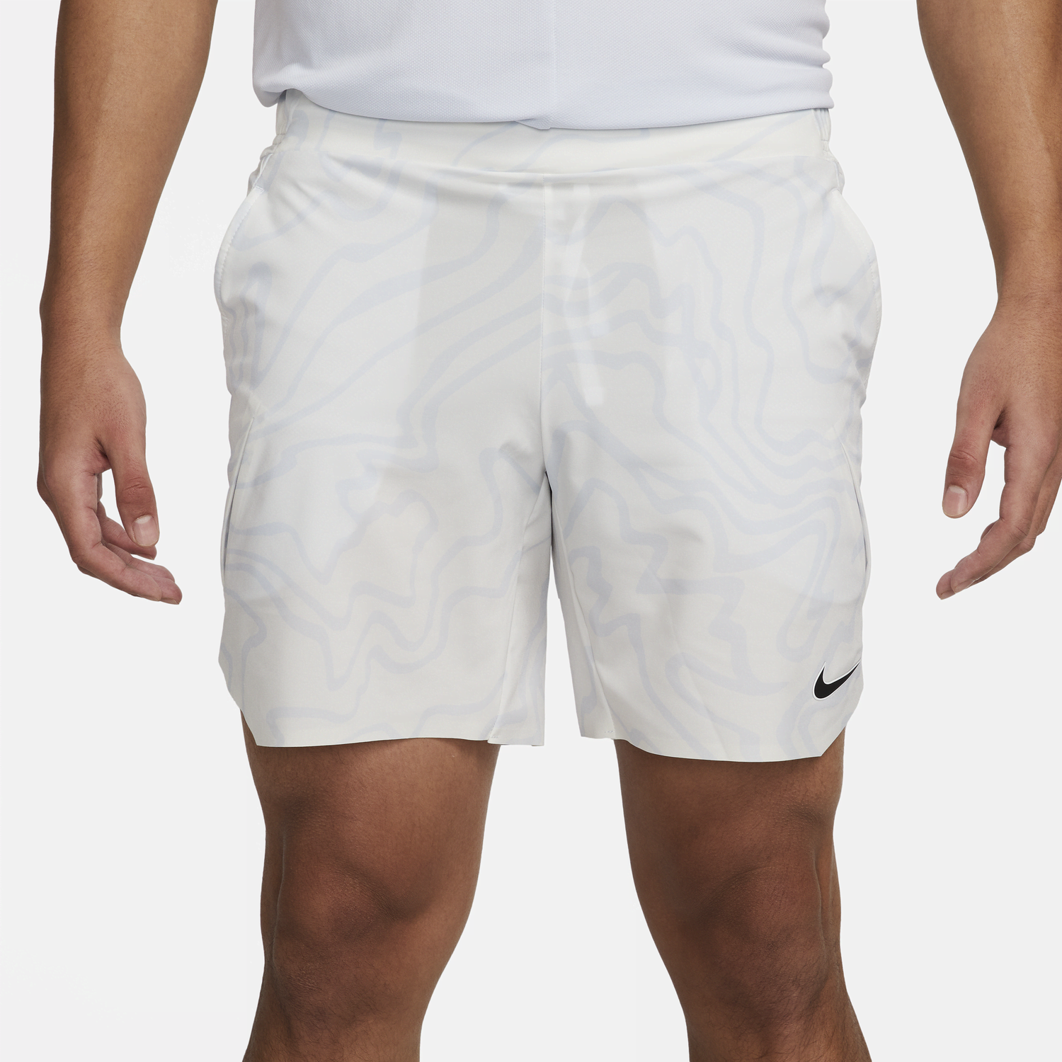 Къси панталони Nike Court Dri-FIT Slam Tennis Shorts Сиво | DR6599-085, 1
