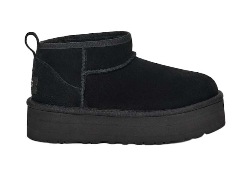 Кецове и обувки UGG Classic Ultra Mini Platform Boot Черно | 1157791K-BLK, 0
