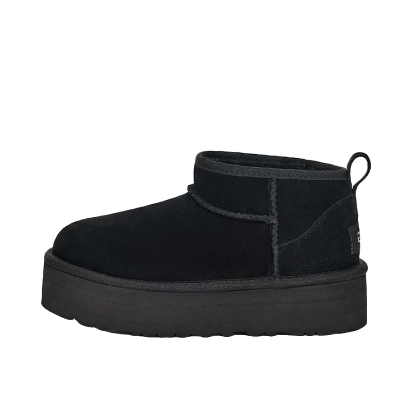 Кецове и обувки UGG Classic Ultra Mini Platform Boot Черно | 1157791K-BLK