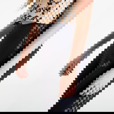 Клинове adidas Performance Adidas Animal Print 3-Stripes High Rise Leggings Черно | KB6009, 1