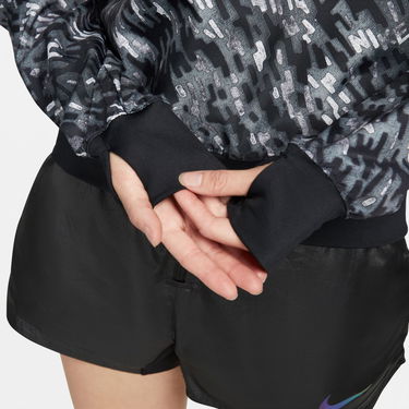 Суитчър Nike Printed Running Top Черно | DM7297-010, 3