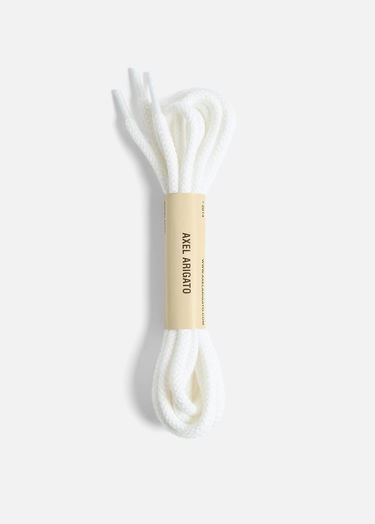 Грижа за обувките AXEL ARIGATO Round Laces - 135cm Бяло | O4298002, 4