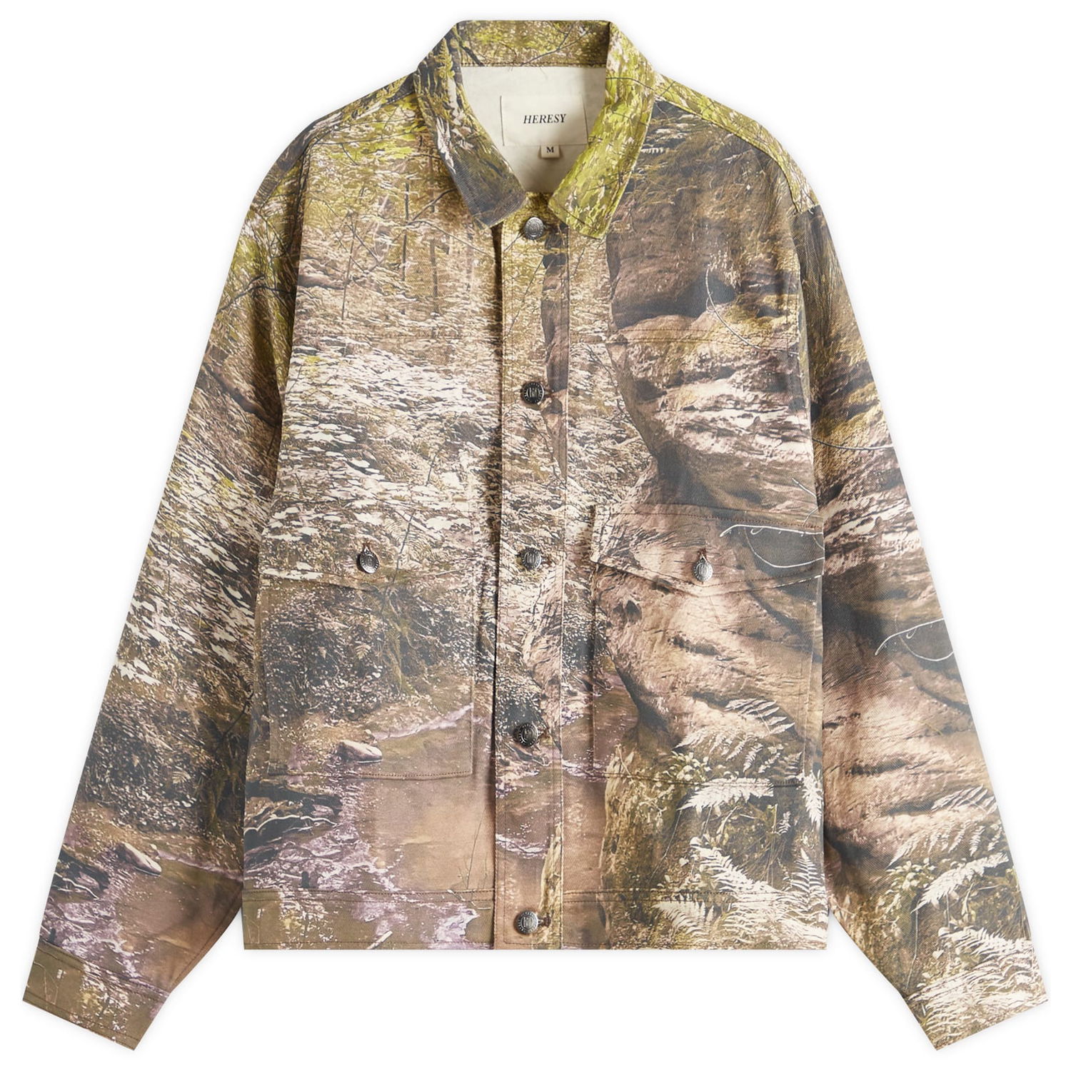 Яке Heresy Heresy Dunino Print Jacket Кафяво | HSS25-O08, 0