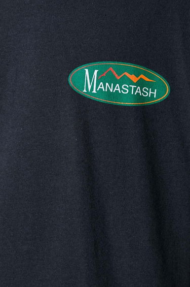 Тениска Manastash Manastash Hemp Original Logo T-Shirt Черно | 7924134002, 5
