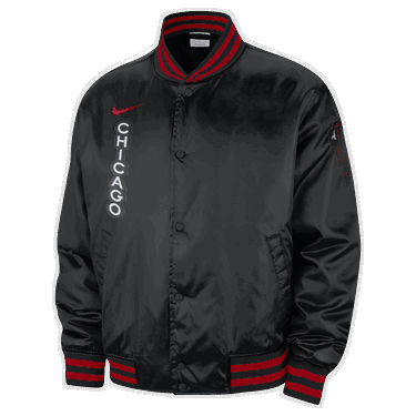 Яке Nike NBA Chicago Bulls 2023/24 City Edition Черно | FB4510-010, 0