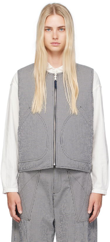 Жилетка YMC YMC Jackie Reversible Gilet Vest Синьо | Q5WMB, 0