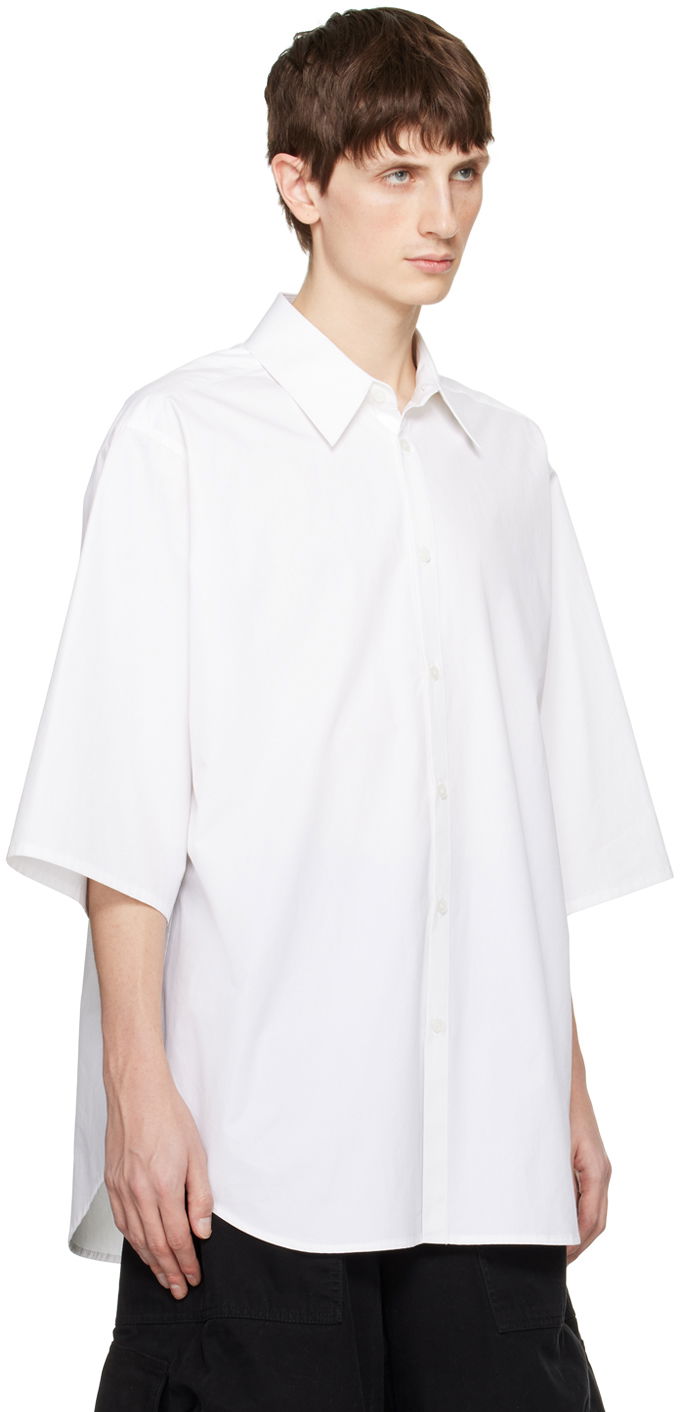 Риза We11done 3/4 Sleeve Shirt Бяло | WD-SH1-23-213-M-WH, 1