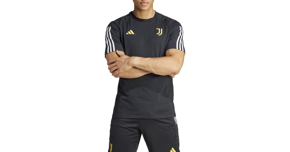 Тениска adidas Originals Juventus Tiro 23 Черно | hz5000, 1