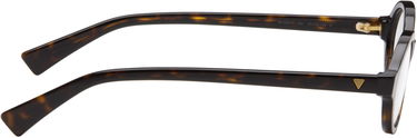 Слънчеви очила Bottega Veneta Bottega Veneta Triangle Stud Logo Round Glasses Кафяво | BV1367O-002, 1