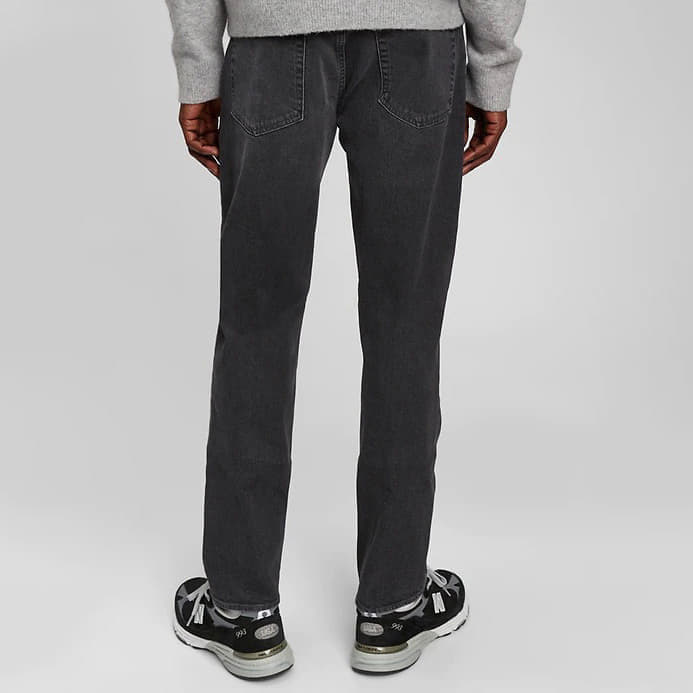 Дънки GAP Denim Pants Slim Straight Washed Black Черно | 709152-00, 1