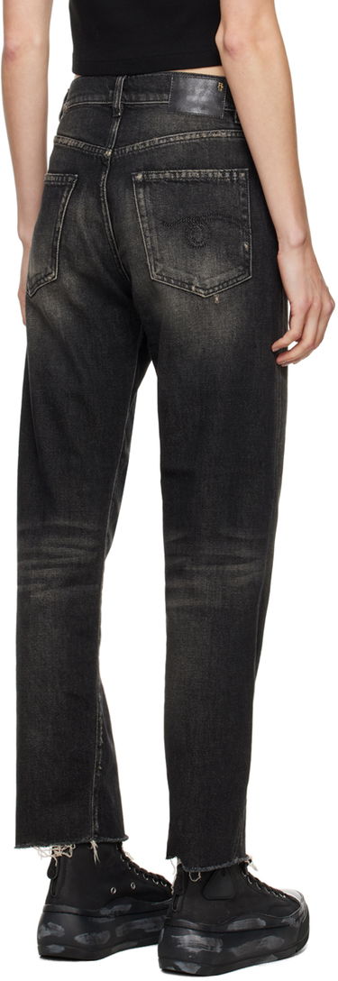 Дънки R13 R13 Stretch Boyfriend Jeans Черно | R13W5083-D152B, 2
