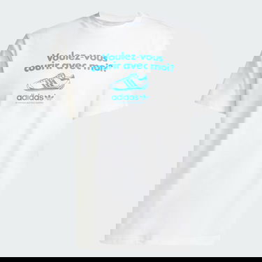 Тениска adidas Performance Running Graphic T-Shirt Бяло | JC8365, 3