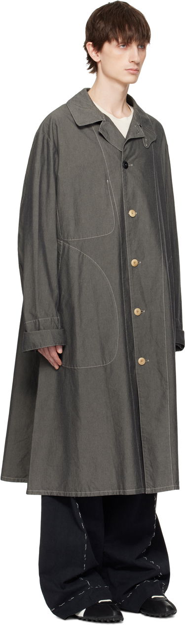 Дъждобран Maison Margiela Maison Margiela Canvas Coat Сиво | S50AA0156 M35299, 1