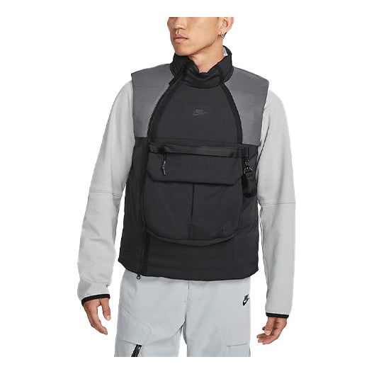 Жилетка Nike Sportswear Therma-FIT Tech Pack Colorblock Splicing Vest Черно | DD6637-010, 0