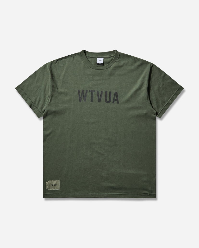 Тениска WTAPS TSSC WTVUA T-Shirt Зелено | 251ATDT-STM04S OLIVEDRAB