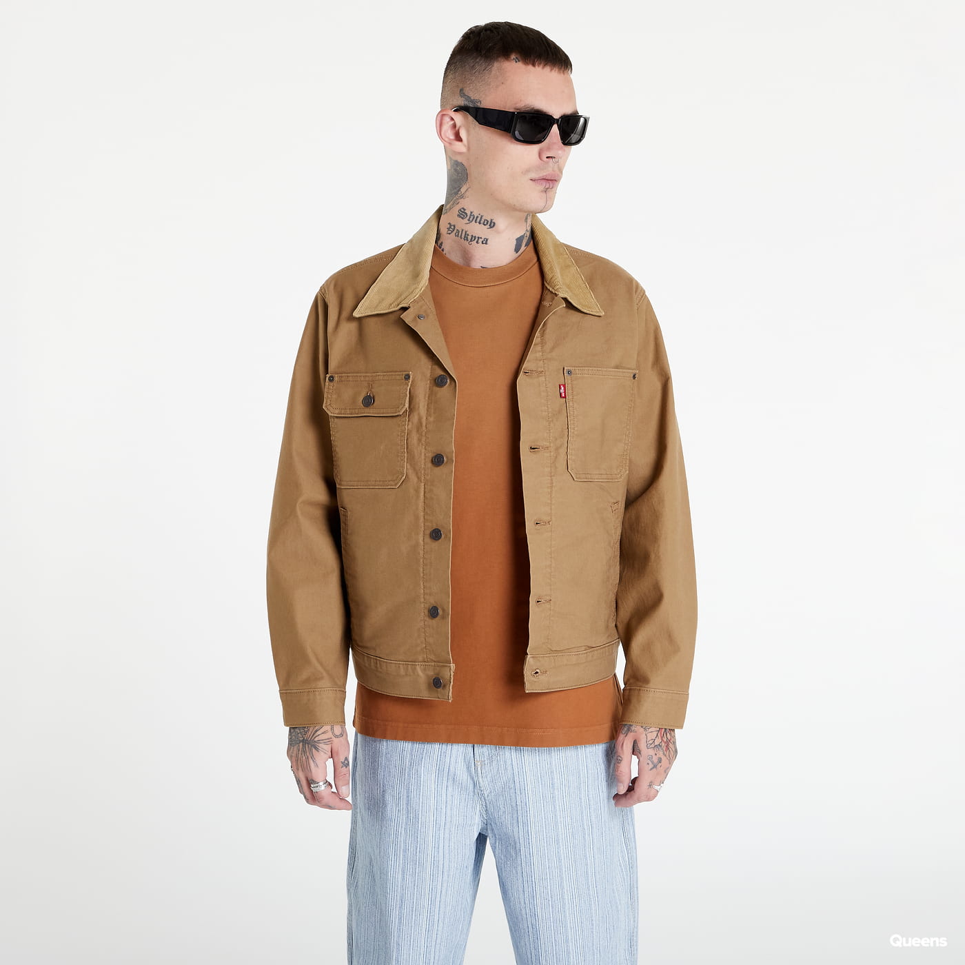 Яке Levi's Stock Trucker Jacket Кафяво | Stock Trucker, 0