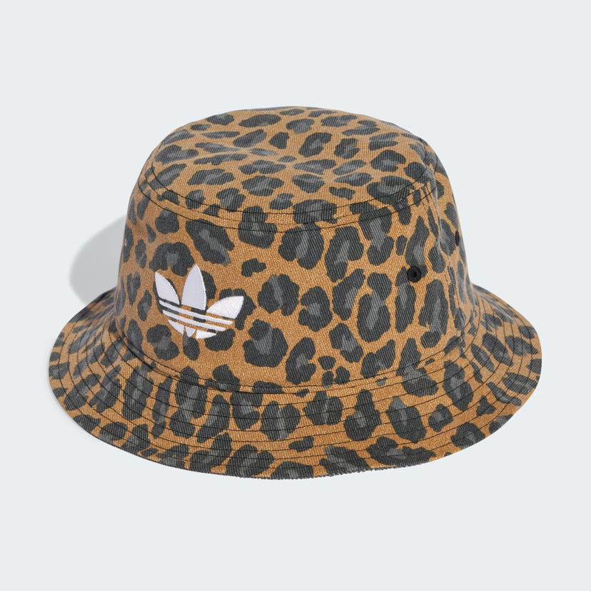 Шапка adidas Performance Leopard Print Bucket Hat Кафяво | JX0603