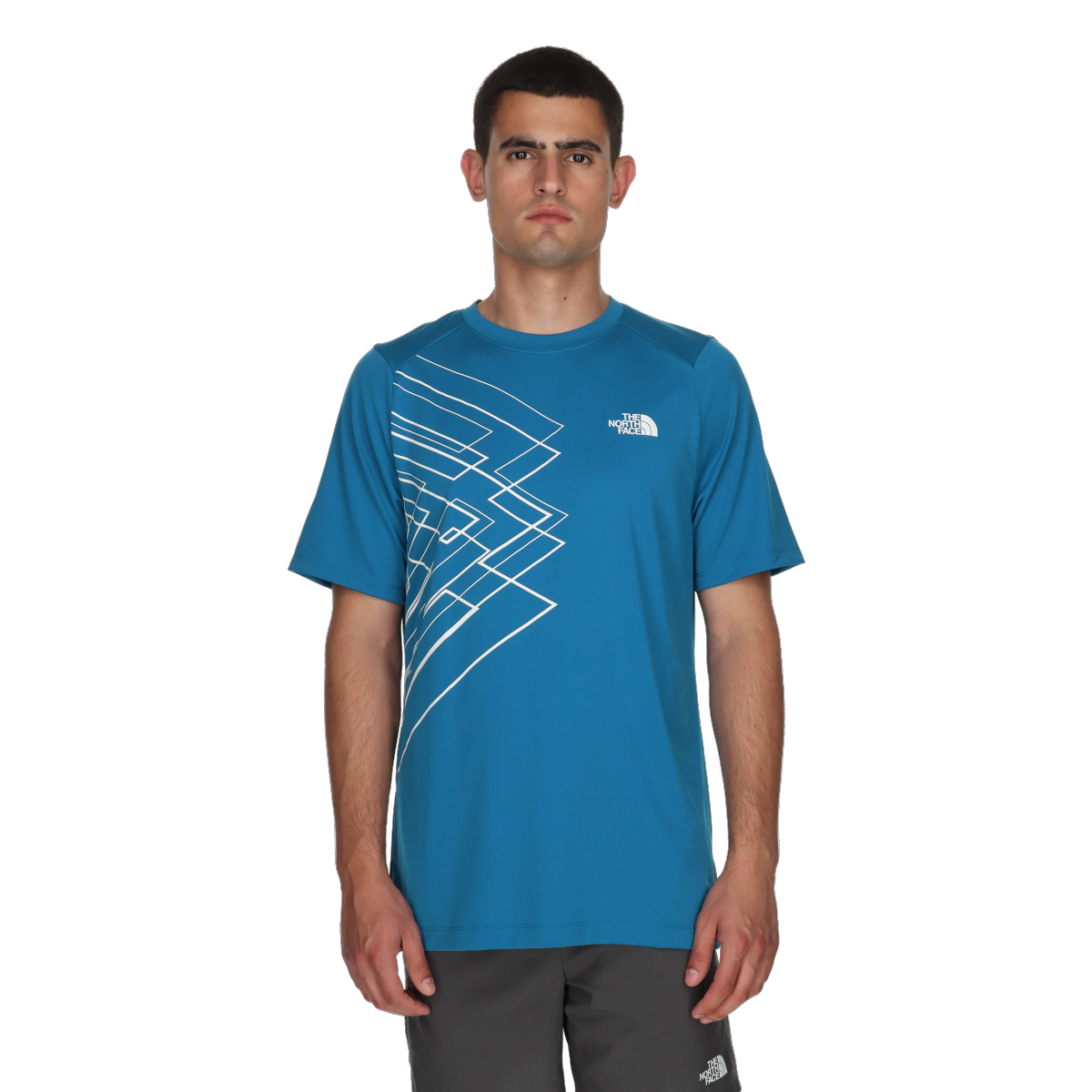 Тениска The North Face Men's Graphic Short Sleeve T-Shirt Синьо | NF0A87JKXIJ1, 0
