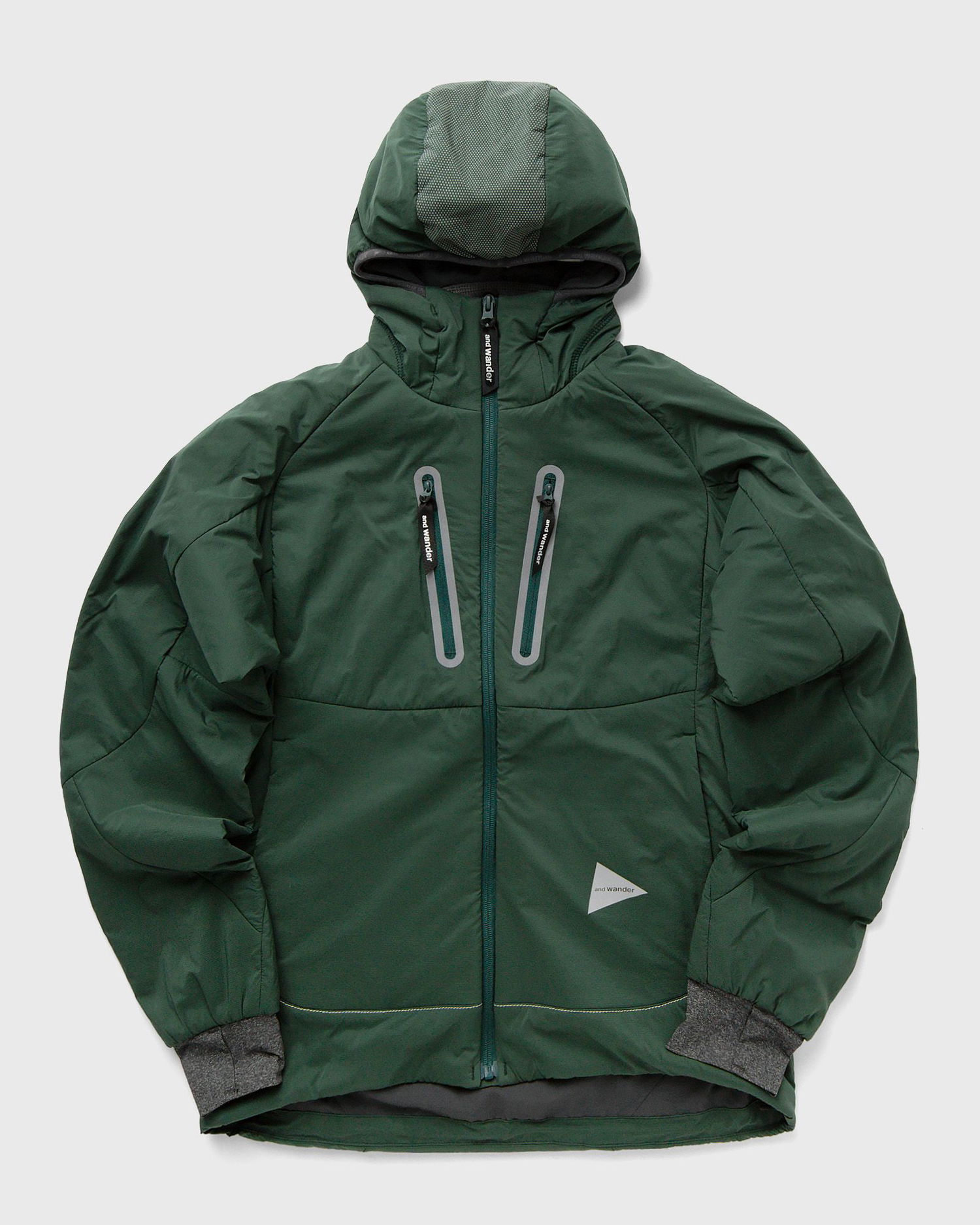 Суитчър and wander Alpha AIR Hoodie Зелено | 5744231112-140, 0