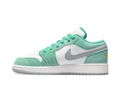Кецове и обувки Jordan Air Jordan 1 Low SE "New Emerald" GS Зелено | DO8244-301