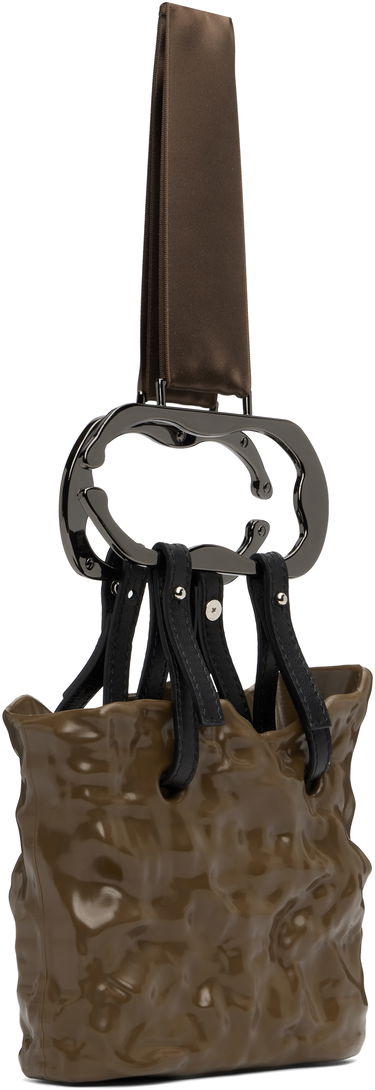 Дамска чанта Ottolinger Ottolinger C Band Signature Ceramic Bag Кафяво | 126-901626-01, 2