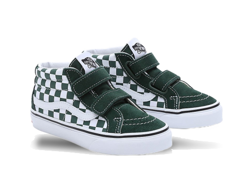 Chaussures À Scratch Checkerboard Sk8-mid Reissue Enfant