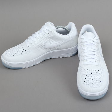Кецове и обувки Nike Air Force 1 Ultra Flyknit Low ''White Ice'' Бяло | 817419-100, 2
