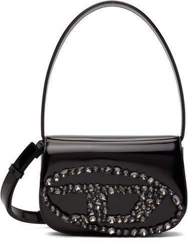 Дамска чанта Diesel Diesel 1DR Crystal-Embellished Shoulder Bag Черно | X08396 P8036, 0