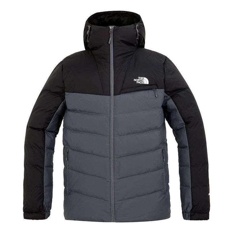 Пухо яке The North Face Nuptse Insulated Hooded Jacket Сиво | NF0A7QPK-F9L