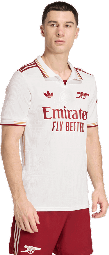 Фланелка adidas Performance Arsenal 25/26 Authentic Third Jersey Бяло | JI9554, 4