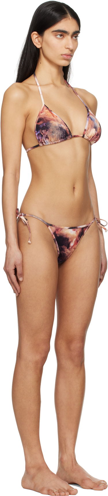 Бански Vivienne Westwood Vivienne Westwood Cherubs Padded Triangle Bikini Кафяво | 8101000F-J0097-, 1