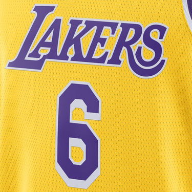 Фланелка Nike Lakers Icon Edition 2020 NBA Swingman Жълто | CW3669-738, 2