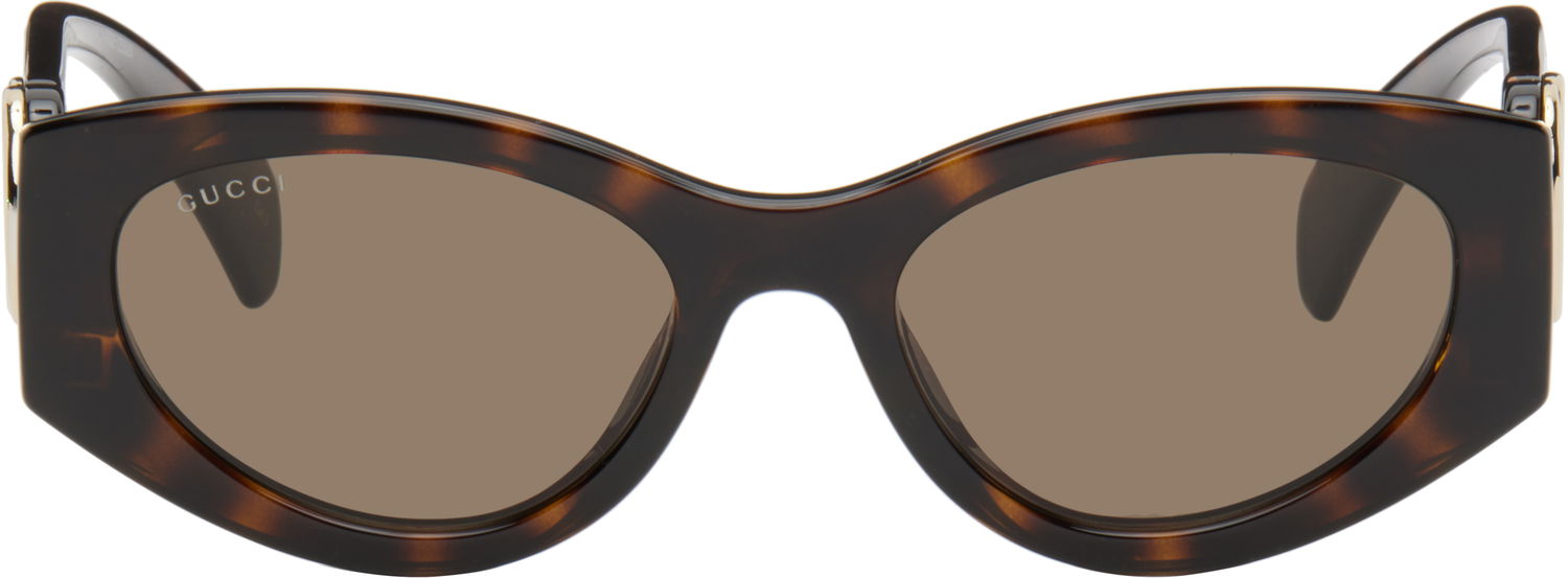 Слънчеви очила Gucci Cat-Eye Frame Sunglasses Кафяво | GG1691S-002, 0