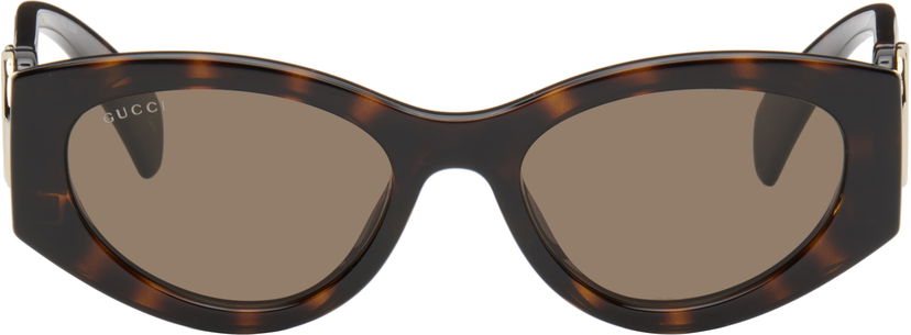 Слънчеви очила Gucci Cat-Eye Frame Sunglasses Кафяво | GG1691S-002